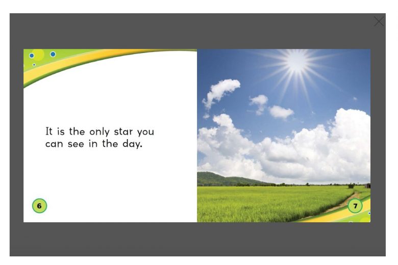 3. コースから英語の原書を読む画面